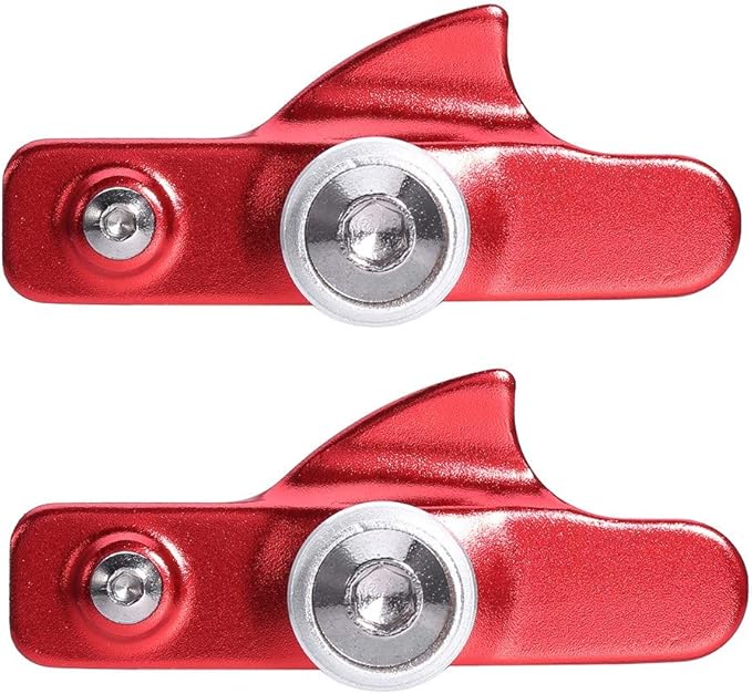 Tbest Road Brake Pad Blocks MTB BMX Mountain Bike V Brake Pads Brake Blocks 2pcs Aluminium Alloy Road Brake Shoes Drawer Style Brake Pads for Mountain Bike Cycling