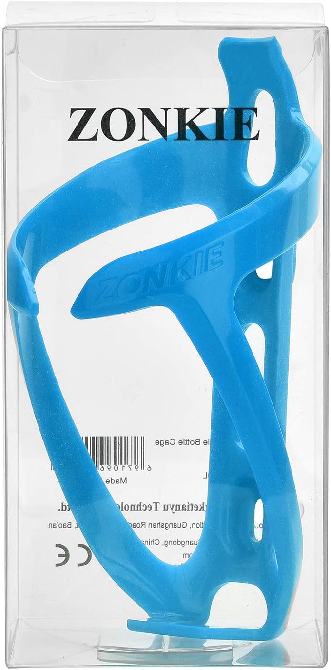 ZONKIE Bicycle Bottle Cages, Plastic Bike Bottle Holder for Road Bike and Mountain Bike, Many Colors are Available.