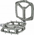 Hope F22 Platform Pedals - Aluminum 9/16 Bike Pedals with Dual Concave Profile, Adjustable Pins, Impact-Resistant Chromoly Spindle, Long-Lasting Seal Technology, Reinforced Strength, and Superior Trac