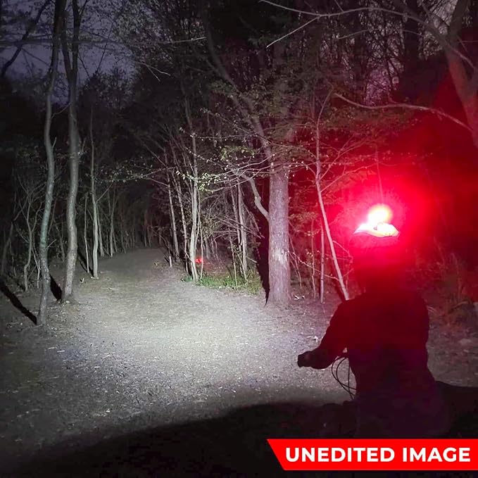 Rechargeable Bike Helmet Light - Night Riding Bicycle Helmet Light and Safety Cycling Accessories, Mountain Biking and Motorcycle LED Flashlights with Flashing and Steady Modes