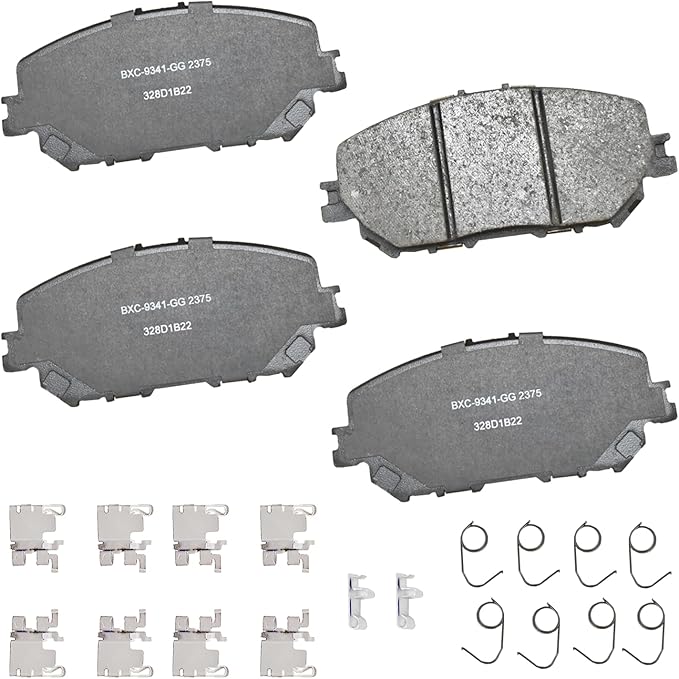 Bendix Premium SBC2375 Ceramic Front Brake Pads for Nissan Rogue 2024-2021