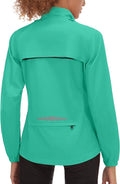 Little Donkey Andy Women's Lightweight Waterproof Cycling Jacket with Removable Sleeves for Biking Running Golf
