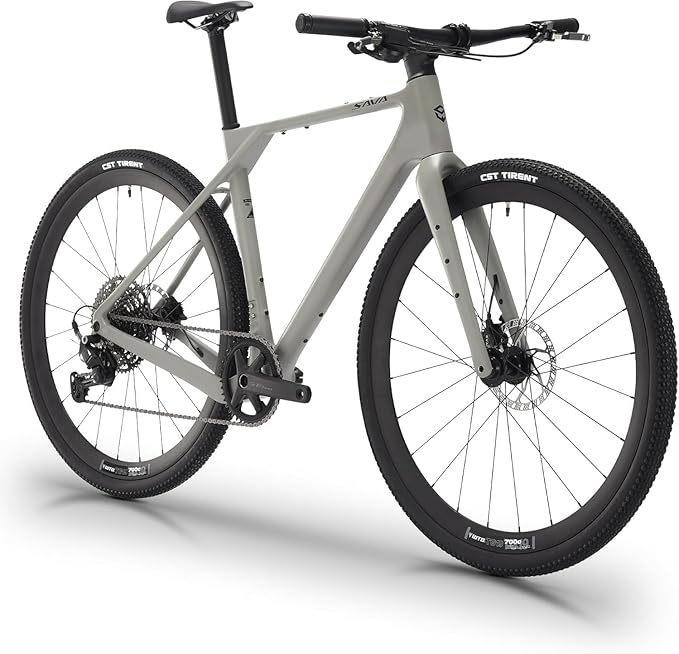 SAVADECK Carbon Gravel Bike - T800 Carbon Frame & Fork | Shimano U6000 11-Speed Groupset | Hydraulic Disc Brakes | 700CX40mm All-Terrain Tires | Men & Women Road/Off-Road Bicycle
