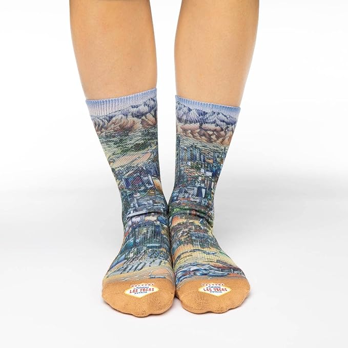 Good Luck Sock Novelty Crew Socks for Adults - For Men, Women and Teens