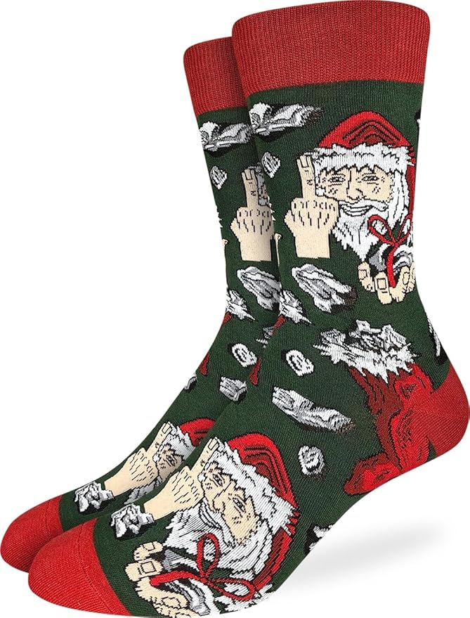 Good Luck Sock Novelty Crew Socks for Adults - For Men, Women and Teens
