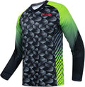 Cycling Jersey Long Sleeve Men's Mountain Bike Motocross Jersey Long Sleeve MTB T-Shirt