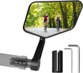 Bike Mirror, Bar End Bicycle Mirror, HD Glass Scratch Resistant and Fall Resistant E-bike Rear View Mirrors, Safe Cycle Mirror for Handlebar for E-bike, City Bikes (Right 0.59-0.9")