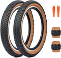 ZUKKA Bike Tire 20/24/26/27.5/29 x 2.125 Bike Tire 2 Pack Mountain Bike Tire Folding Replacement Tire for MTB Mountain Bike, Kids