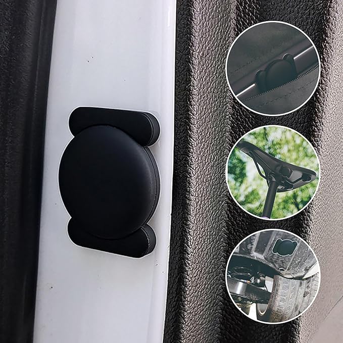 Generic Safe Sync GPS Tracker, Mini GPS Tracker, Real-Time Location Tracker, GPS Smart Tracker for Vehicles, Small Items, for iPhone (Magnetic case-2pc)