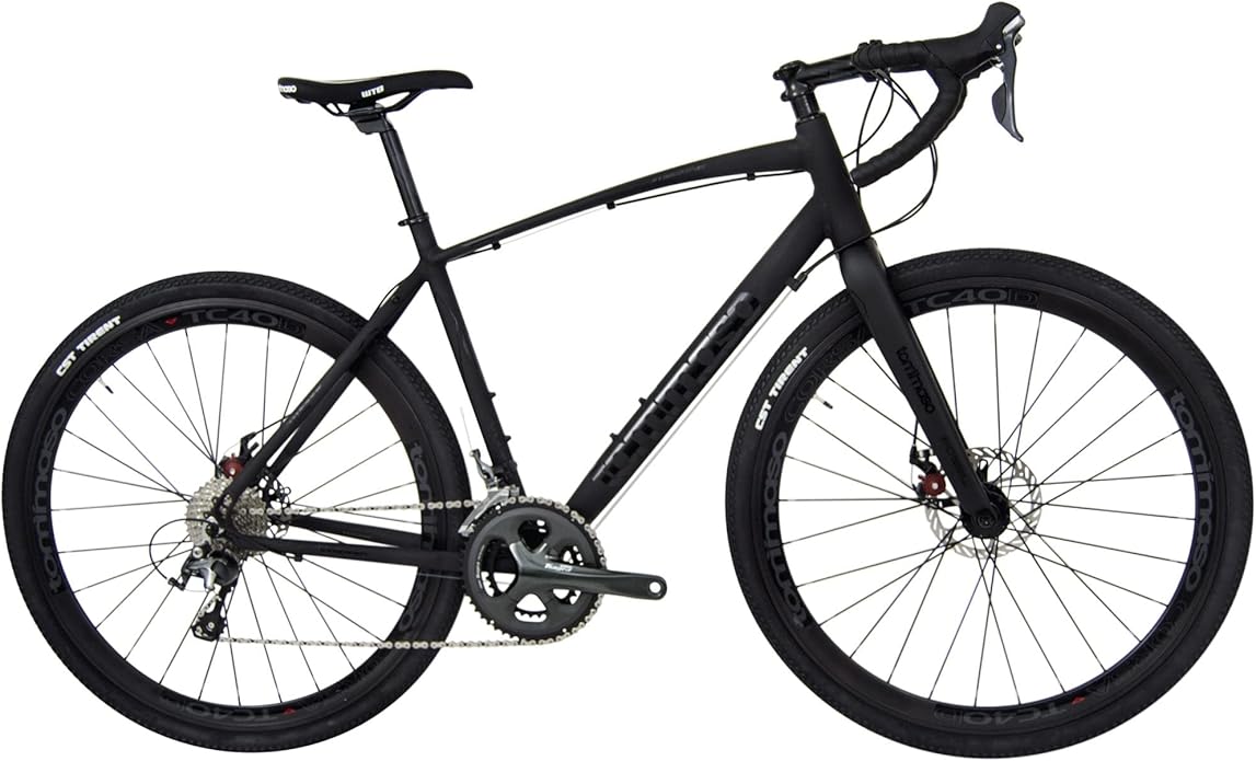 Tommaso Illimitate Sport Performance Aluminum Gravel Bike Carbon Fork Shimano Tiagra 20 Speeds Road Bicycle Men Road Bikes for Men
