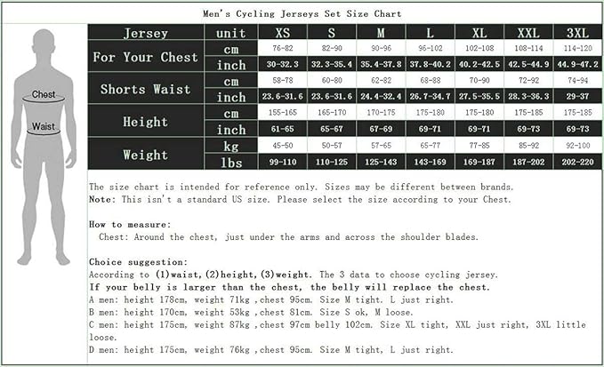 Cycling Jersey Short Sleeve USA Style Bike Tops with Pocket Reflective Stripe