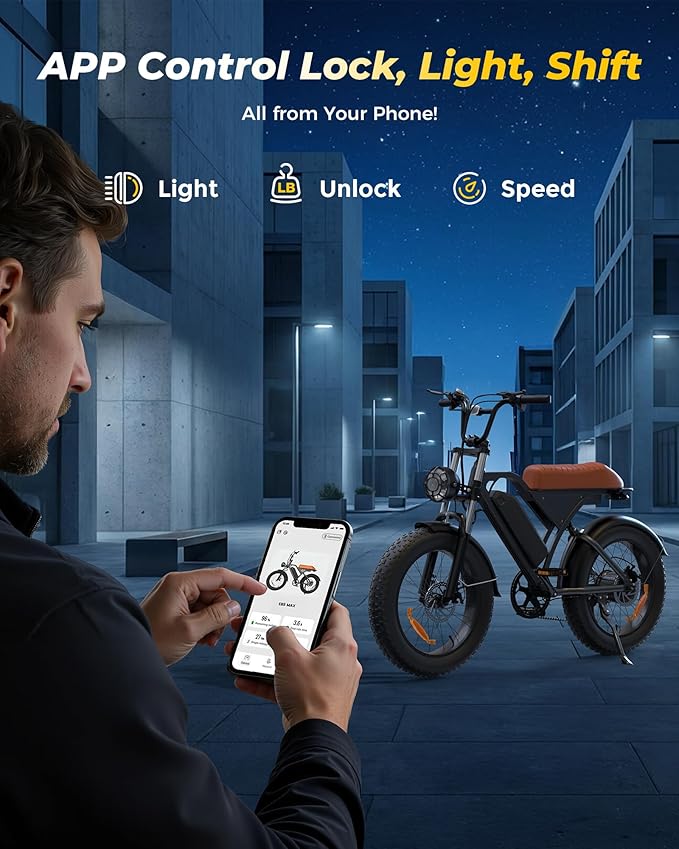 Electric Dirt Bike for Adults, 𝟰𝟬𝟬𝟬𝗪/𝟮𝟬𝟬𝟬𝗪 𝗣𝗲𝗮𝗸 27AH/18.2Ah Off-Road Motorcycle, 35MPH 65+ Mile Range, 19" Fat Tire, Hydraulic Brakes, APP & NFC Control