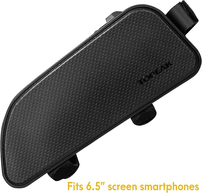 Topeak FastFuel DryBag X – 1.25L Weatherproof Top Tube Bike Bag with Hard Shell, Streamlined Profile, and Quick-Access Zippered Storage for Tools, Snacks & Smartphones