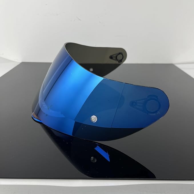902 Helmet Visor Replacement. Helmet Face Shield UV Protection Compatible with ILM 902,902L,902BT (Revo Ice Blue-Day Use Only)
