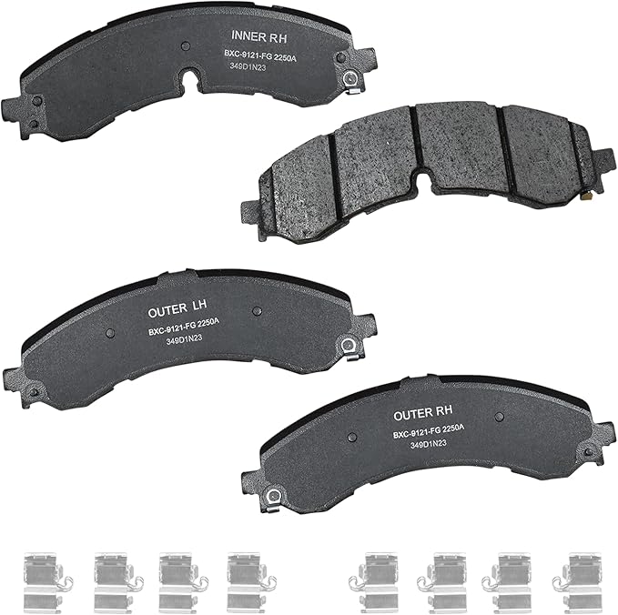 Bendix Premium SBC2250A Ceramic Front Brake Pads for GMC Hummer EV Pickup 2022