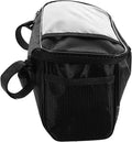 minkissy Cycling Handlebar Bag and Top Tube Pouch Black Waterproof Riding Bike Front Storage Bag for Road and Electric Bikes Compatible with Commuter and Outdoor Cycling