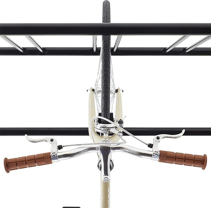 Retrospec Commercial Grid Bike Rack - Single & Double Sided - Bicycle Storage Stand for Garages, Stores, Schools & Universities Power Coated Steel | for Garages, for Stores, for Schools, for Universities