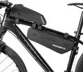 ROCKBROS Bike Frame Bag, 3.5L Waterproof Bike Bag, Top Tube Bike Bag,Bike Storage Bag, Cycling Accessories for Mountain & Road Bikes (2-Pack)