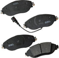 Bendix Premium SBC1633 Ceramic Front Brake Pads for Select Models Audi A3 Quattro, S3, Seat Leon, Tarraco, Volkswagen Arteon, CC, Golf R, GTI, Jetta, Tiguan