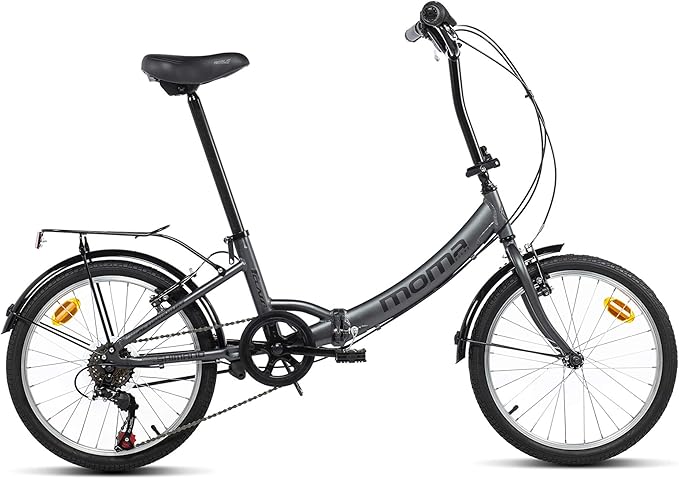 Unisex's First Class White Folding Bike