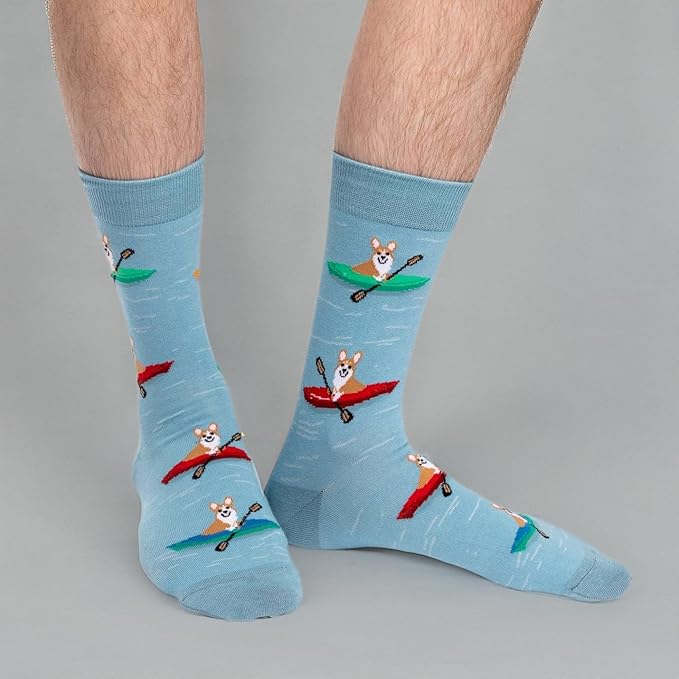Good Luck Sock Novelty Crew Socks for Adults - For Men, Women and Teens