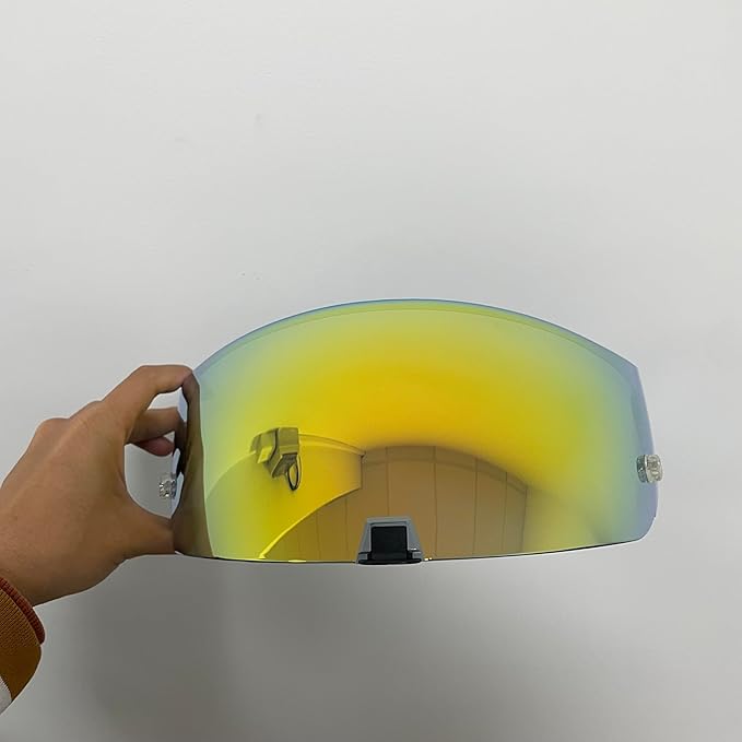 Shield for SCORPION EXO R1 Air,T520,ST1400 Helmet Visor Uv Protected Lentes Para Casco De Moto (Deep green-For Day)