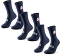 ROCKBROS Aerodynamic Cycling Socks with Wear-resistant Heel, VNS Halloween Series Breathable Athletic Crew Socks, 2 & 3-Pack