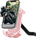 ROCKBROS Motorcycle Phone Mount, Motorcycle Phones Holder with Security Lock, Shockproof Phone Holder for Motorcycles, Adjustable Motorcycles Phone Holder Mount, Suitable for 4.7”-6.8” Phone