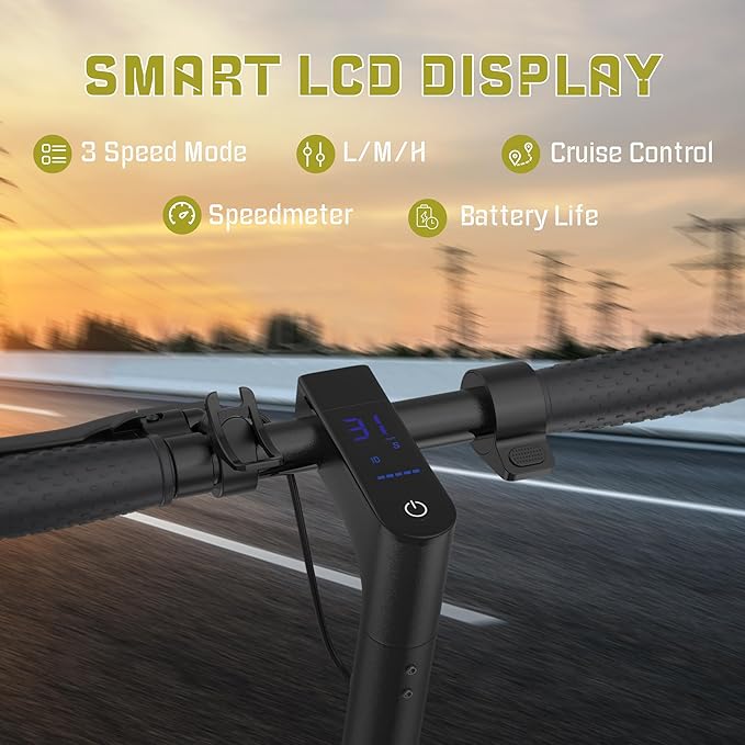 8.5" E Scooter for Adults 19/22 MPH 350/500W Motor 187.2/288.6/441WH Battery, Motorized Scooter Up to 22 Miles Range, Foldable Bearing 265 LBS/APP Control