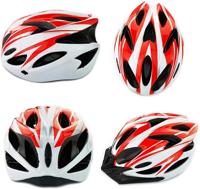 UPANBIKE Adult Bike Helmet - One-Piece Adjustable Safety Protection for Mountain & Road Bikes