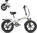 1000W Folding Electric Bike for Adults,75+ Miles,30+MPH,48V 20.8Ah Removable Battery,20" Fat Tire Electric Bike,Front Suspension 7-Speed Commuter Ebike,UL Certified