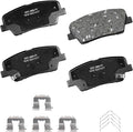 Bendix Premium SBC1916 Ceramic Rear Brake Pads for Hyundai Santa Fe 2018-2017, Santa Fe Sport 2018-2017, Santa Fe XL 2019-2017