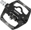 MZYRH Pedal,MTB Mountain Bike Pedals Compatible with Dual Function Sealed Clipless Aluminum 9/16" Bicycle Flat Platform with Cleats for Road, MTB