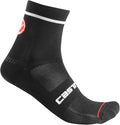 CASTELLI Men’s Entrata 9 Sock, Performance Cycling Apparel Sock, Moisture Wicking with Midfoot Support Band for Road Biking