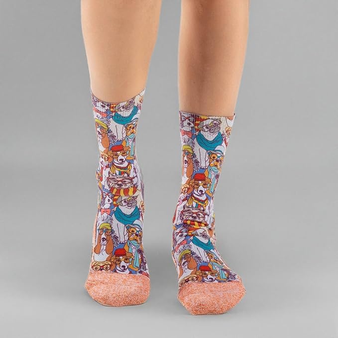 Good Luck Sock Novelty Crew Socks for Adults - For Men, Women and Teens