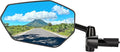 Bike Mirror Anti-shake - 360°Adjustable Handlebar End Bike Mirrors - Bicycle Rear View Mirror Compatible with Mountain Bikes, E-bikes, Scooter