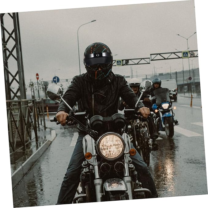 Gatuida 3pcs Motorcycle Wind Shieldhelmet Lens Sun Visor for Helmets Easy Slide Buckles Summer Riding Protection