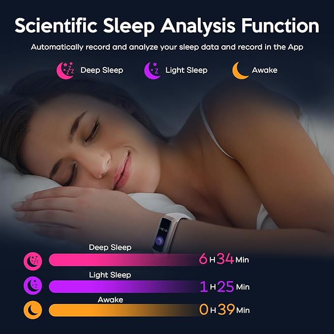 Fitness Activity Tracker for Men Women,Smart Watch with Blood Pressure Monitor Heart Rate Sleep Monitor IP67 Waterproof Pedometer Step Counter Calorie Tracker Health Watch for Android iOS Phones