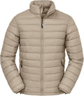 Men's Lightweight Packable Puffer Jacket Insulated Warm Winter Jackets Puffy Coat for Ski Hiking Travel