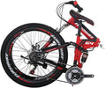 EUROBIKE Folding Bike, Folding Mountain Bike,Adult Bike,TSM G4/G7 Bicycle, 26/27.5Inch,Dual Disc Brake Bike | Bicycle, Dual Disc Brake Bike