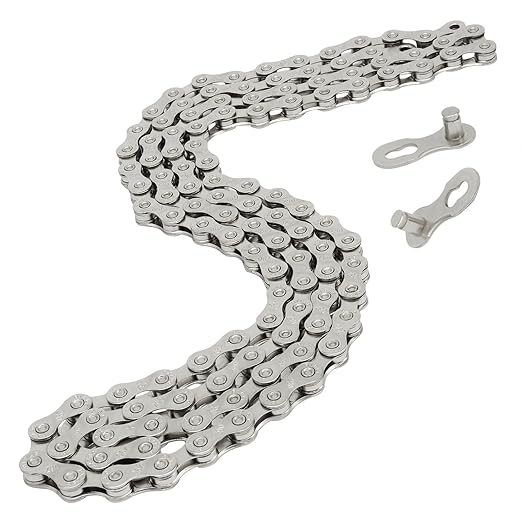 Murtenze 9 Speed Bike Chain 1/2 x 11/128 Inch 116 Links Bike Chain for Road Mountain Racing Cycling/Bikers