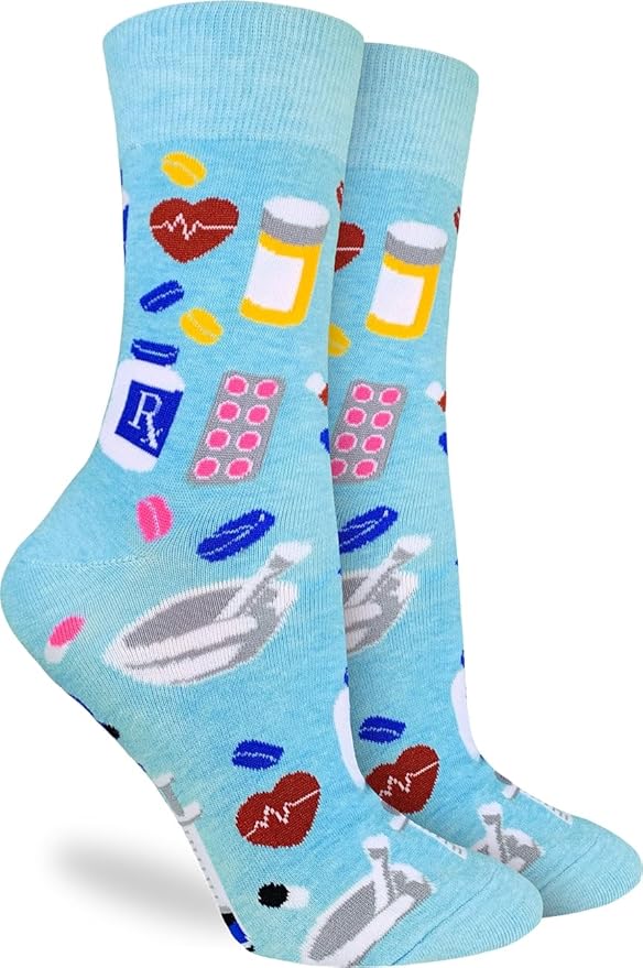 Good Luck Sock Novelty Crew Socks for Adults - For Men, Women and Teens