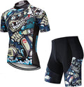 Cycling Jersey Men Full Zip Bike Shirt Racing Top Bicycle Clothing