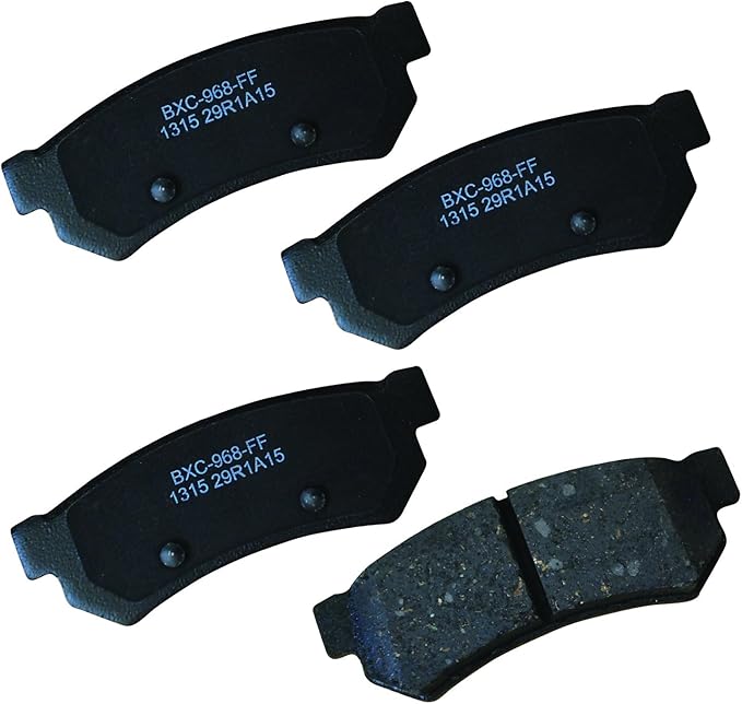 Bendix Premium SBC1315 Ceramic Rear Brake Pads for Chevrolet Optra 2010-2007, Suzuki Forenza 2008-2007, Reno 2008-2007