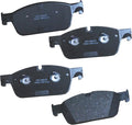 Bendix Premium SBC1636A Ceramic Front Brake Pads for Mercedes-Benz GL450 2013, GL550 2014-2013, GLE43 AMG 2019-2018, GLE550e 2018, GLS550 2019-2018, ML550 2014-2012