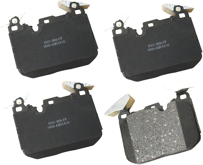Bendix Premium SBC1609 Ceramic Front Brake Pads for Select Models BMW 228i,xDrive,230i,320i,328i,330i,335i,GT 340i,428i,Gran Coupe,430i,435i,440i,ActiveHybrid 3,i8,M235i,M240i