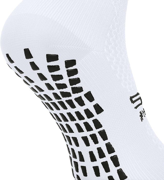 SOKZ2 Long Cycling Socks Performance Fit with Silicone Grippers Moisture Wicking Ideal for Road Racing and Training