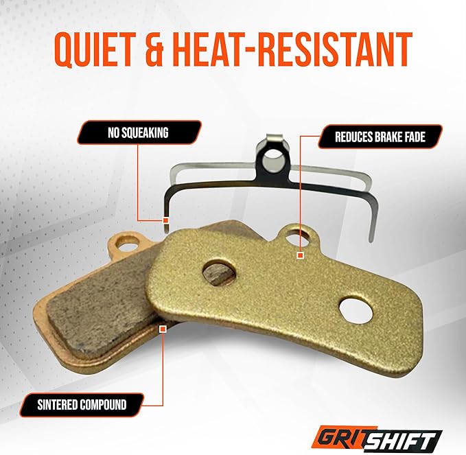 GritShift Sintered Brake Pads for SurRon LBX, Talaria X3 & MX4 – Front & Rear Set