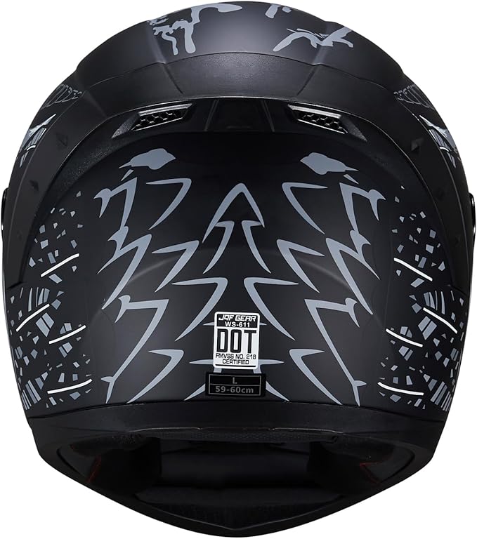 Motorcycle Helmets Full Face WS-611 Street Bike Motorbike Helmet for Adults Men Women DOT Approved