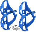 Corki Cycles Bike Water Bottle Holder, Right Side Load Water Bottle Cage for Road, Mountain, Gravel Bicycle Palatinate Blue 2 Pack